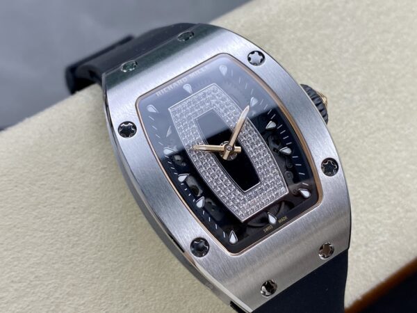 RICHARD MILLERM RM07-01 SS BBA Factory Best Edition Black Rubber Strap - Best Replica Watches Store For Sale!