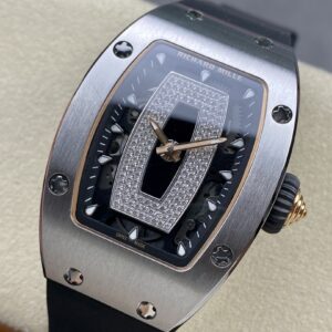 RICHARD MILLERM RM07-01 SS BBA Factory Best Edition Black Rubber Strap - Best Replica Watches Store For Sale!