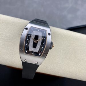 RICHARD MILLERM RM07-01 SS BBA Factory Best Edition Black Rubber Strap - Best Replica Watches Store For Sale!