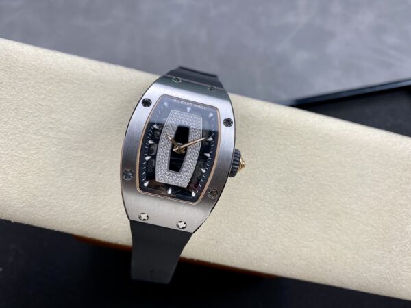 RICHARD MILLERM RM07-01 SS BBA Factory Best Edition Black Rubber Strap - Best Replica Watches Store For Sale!