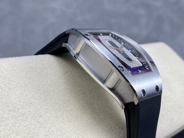 RICHARD MILLERM RM07-01 SS BBA Factory Best Edition Black Rubber Strap - Best Replica Watches Store For Sale!