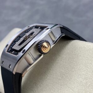 RICHARD MILLERM RM07-01 SS BBA Factory Best Edition Black Rubber Strap - Best Replica Watches Store For Sale!