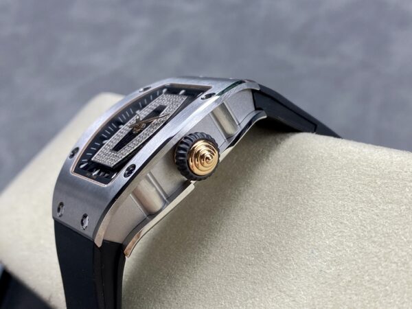 RICHARD MILLERM RM07-01 SS BBA Factory Best Edition Black Rubber Strap - Best Replica Watches Store For Sale!