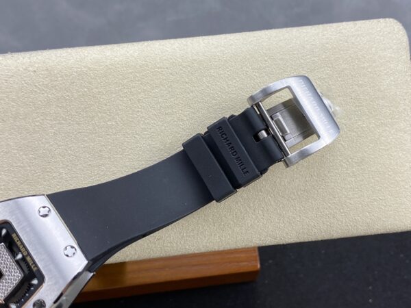 RICHARD MILLERM RM07-01 SS BBA Factory Best Edition Black Rubber Strap - Best Replica Watches Store For Sale!