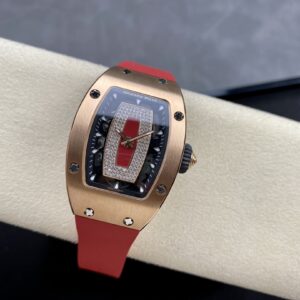 RICHARD MILLERM RM07-01 RG BBA Factory Best Edition  Red Rubber Strap - Best Replica Watches Store For Sale!