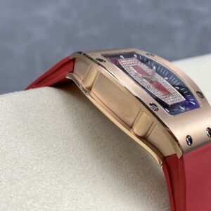 RICHARD MILLERM RM07-01 RG BBA Factory Best Edition  Red Rubber Strap - Best Replica Watches Store For Sale!