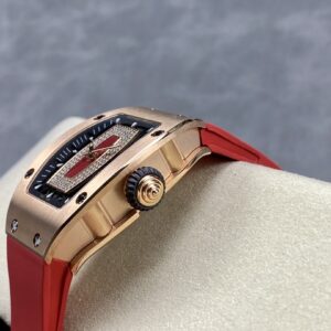 RICHARD MILLERM RM07-01 RG BBA Factory Best Edition  Red Rubber Strap - Best Replica Watches Store For Sale!