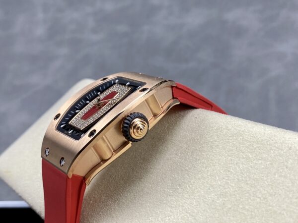 RICHARD MILLERM RM07-01 RG BBA Factory Best Edition  Red Rubber Strap - Best Replica Watches Store For Sale!