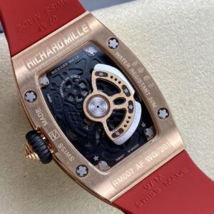 RICHARD MILLERM RM07-01 RG BBA Factory Best Edition  Red Rubber Strap - Best Replica Watches Store For Sale!