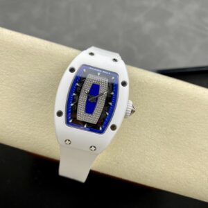 RICHARD MILLERM RM07-01 Ceramic BBA Factory Best Edition White Rubber Strap - Best Replica Watches Store For Sale!