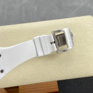 RICHARD MILLERM RM07-01 Ceramic BBA Factory Best Edition White Rubber Strap - Best Replica Watches Store For Sale!