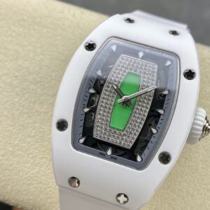 RICHARD MILLERM RM07-01 Ceramic BBA Factory Best Edition White Rubber Strap - Best Replica Watches Store For Sale!
