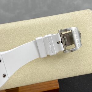 RICHARD MILLERM RM07-01 Ceramic BBA Factory Best Edition White Rubber Strap - Best Replica Watches Store For Sale!