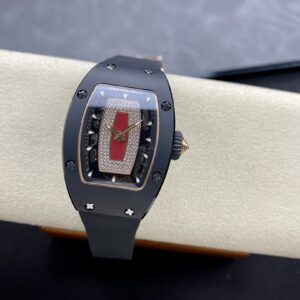 RICHARD MILLERM RM07-01 Black Ceramic BBA Factory Best Edition Black Rubber Strap - Best Replica Watches Store For Sale!