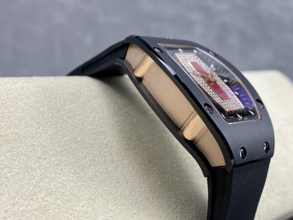 RICHARD MILLERM RM07-01 Black Ceramic BBA Factory Best Edition Black Rubber Strap - Best Replica Watches Store For Sale!