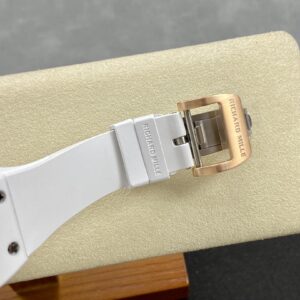 RICHARD MILLERM RM07-01 Ceramic BBA Factory Best Edition White Rubber Strap - Best Replica Watches Store For Sale!