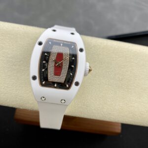 RICHARD MILLERM RM07-01 Ceramic BBA Factory Best Edition White Rubber Strap - Best Replica Watches Store For Sale!