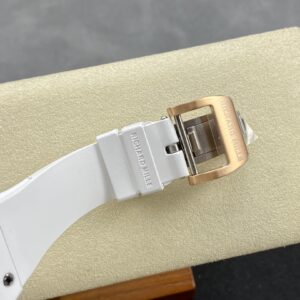 RICHARD MILLERM RM07-01 Ceramic BBA Factory Best Edition White Rubber Strap - Best Replica Watches Store For Sale!