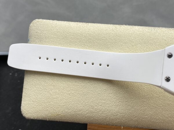 RICHARD MILLERM RM07-01 Ceramic BBA Factory Best Edition White Rubber Strap - Best Replica Watches Store For Sale!