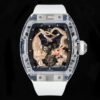 RICHARD MILLERM RM51 Transparent Tourbillon RM Factory Best Edition RG Tiger/Dragon Dial - Best Replica Watches Store For Sale!