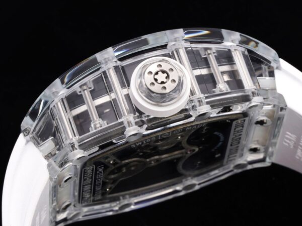 RICHARD MILLERM RM51 Transparent Tourbillon RM Factory Best Edition RG Tiger/Dragon Dial - Best Replica Watches Store For Sale!