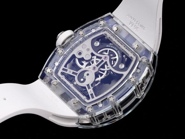 RICHARD MILLERM RM51 Transparent Tourbillon RM Factory Best Edition RG Tiger/Dragon Dial - Best Replica Watches Store For Sale!