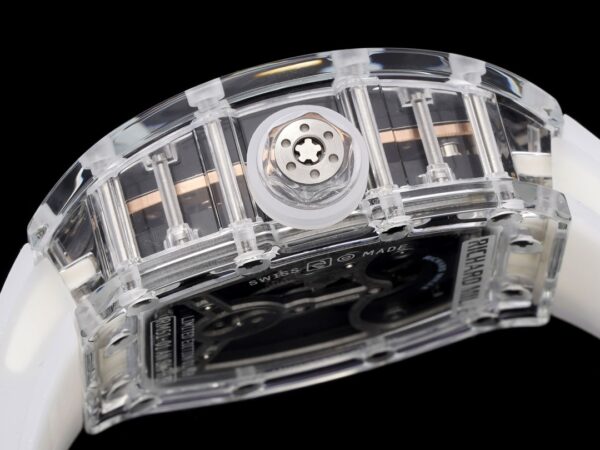 RICHARD MILLERM RM51 Transparent Tourbillon RM Factory Best Edition RG Tiger/Dragon Dial - Best Replica Watches Store For Sale!