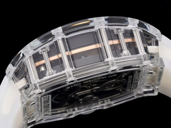 RICHARD MILLERM RM51 Transparent Tourbillon RM Factory Best Edition RG Tiger/Dragon Dial - Best Replica Watches Store For Sale!