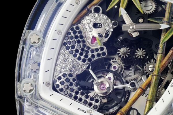 RICHARD MILLERM RM26-01 Tourbillon Transparent RM Factory Best Edition Panda Dial - Best Replica Watches Store For Sale!