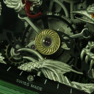 RICHARD MILLERM RM57 Green Transparent RM Factory Best Edition Silver Dragon Eagle Dial - Best Replica Watches Store For Sale!