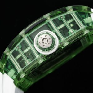 RICHARD MILLERM RM57 Green Transparent RM Factory Best Edition Silver Dragon Eagle Dial - Best Replica Watches Store For Sale!