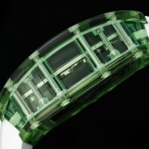 RICHARD MILLERM RM57 Green Transparent RM Factory Best Edition Silver Dragon Eagle Dial - Best Replica Watches Store For Sale!