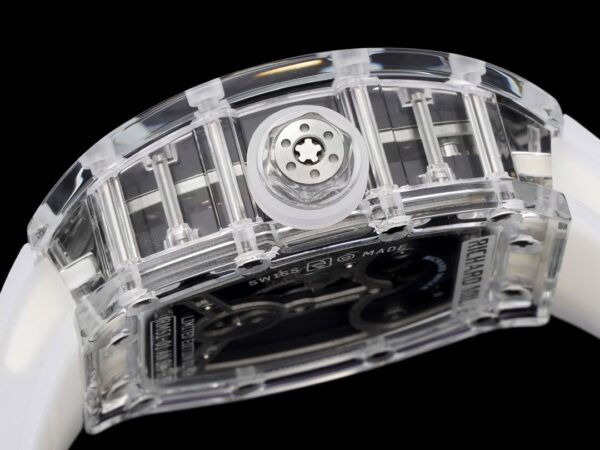 RICHARD MILLERM RM57 Tourbillon RM Factory Best Edition Silver Dragon Eagle Dial - Best Replica Watches Store For Sale!