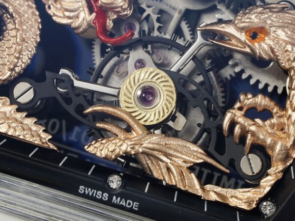 RICHARD MILLERM RM57 Tourbillon RM Factory Best Edition Gold Dragon Eagle Dial - Best Replica Watches Store For Sale!