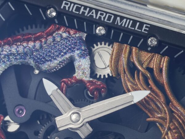 RICHARD MILLERM RM57 Tourbillon RM Factory Best Edition Red Dragon Eagle Dial - Best Replica Watches Store For Sale!