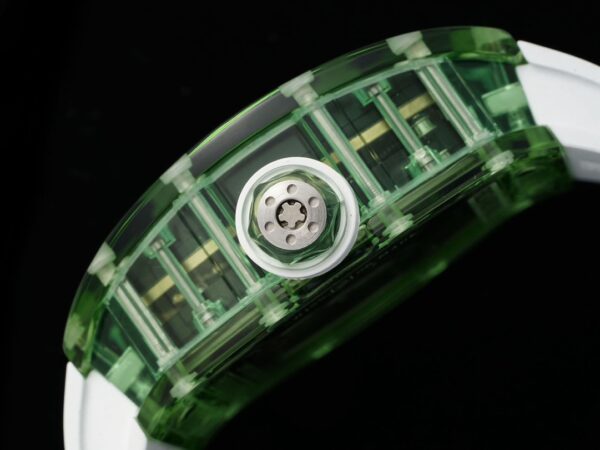 RICHARD MILLERM RM57 Green Transparent RM Factory Best Edition Gold Dragon Eagle Dial - Best Replica Watches Store For Sale!