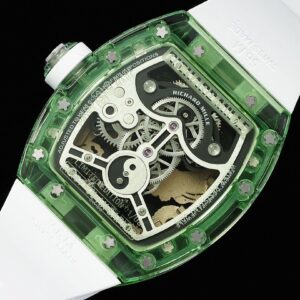 RICHARD MILLERM RM57 Green Transparent RM Factory Best Edition Gold Dragon Eagle Dial - Best Replica Watches Store For Sale!
