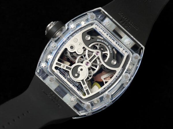 RICHARD MILLERM RMS10 Tourbillon Transparent RM Factory Best Edition Koi Fish Dial - Best Replica Watches Store For Sale!