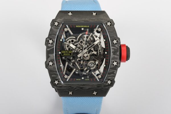 RICHARD MILLERM RM35-02  RM Factory 1:1 Best Edition  Blue Nylon Strap - Best Replica Watches Store For Sale!