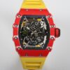 RICHARD MILLERM RM35-02  RM Factory 1:1 Best Edition  Yellow Rubber Strap - Best Replica Watches Store For Sale!
