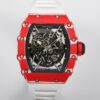 RICHARD MILLERM RM35-02 RM Factory 1:1 Best Edition White Rubber Strap - Best Replica Watches Store For Sale!