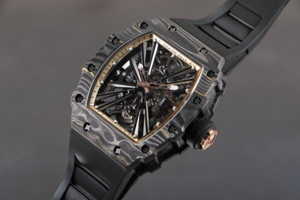 RICHARD MILLERM RM12-01 Real NTPT RM Factory Best Edition  Black Rubber Strap - Best Replica Watches Store For Sale!