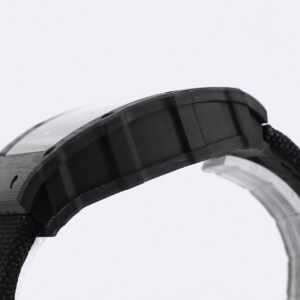 RICHARD MILLE RM35-01  Black Carbon BBR Factory Best Edition Skeleton Dial on Black Nylon Strap Clone RMUL3 - Best Replica Watches Store For Sale!