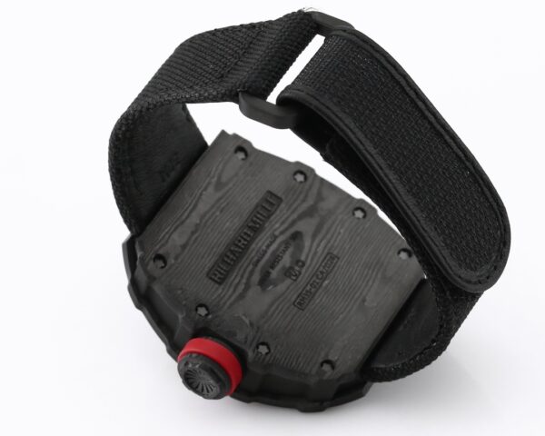 RICHARD MILLE RM35-01 Black Carbon BBR Factory Best Edition Black Nylon Strap - Best Replica Watches Store For Sale!