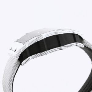 RICHARD MILLE RM35-01 White Carbon BBR Factory Best Edition White Nylon Strap - Best Replica Watches Store For Sale!