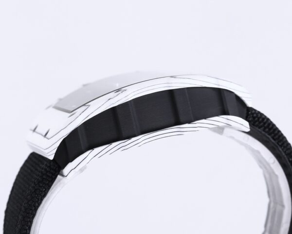 RICHARD MILLE RM35-01 White Carbon BBR Factory Best Edition Black Nylon Strap - Best Replica Watches Store For Sale!