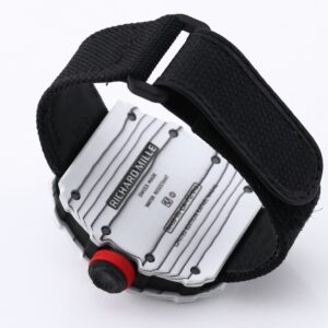 RICHARD MILLE RM35-01 White Carbon BBR Factory Best Edition Black Nylon Strap - Best Replica Watches Store For Sale!