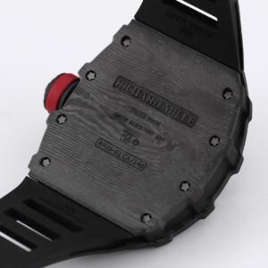RICHARD MILLE RM035 RM35-01 Black Carbon BBR Factory Best Edition Skeleton Dial on Black Rubber Strap Clone RMUL3 - Best Replica Watches Store For Sale!