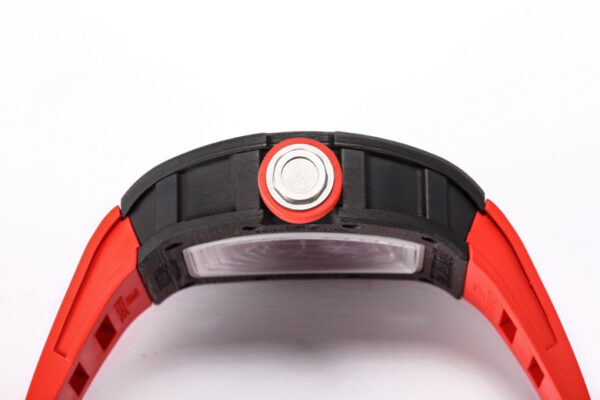 RICHARD MILLE RM055 NTPT BBR Factory Best Edition Red Rubber Strap - Best Replica Watches Store For Sale!