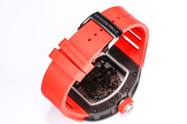 RICHARD MILLE RM055 NTPT BBR Factory Best Edition Red Rubber Strap - Best Replica Watches Store For Sale!